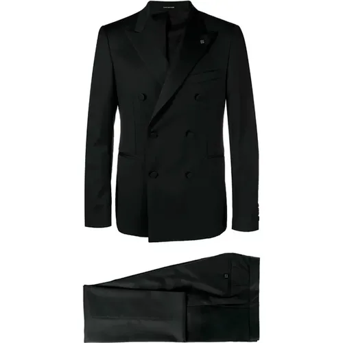 Suits > Suit Sets > Double Breasted Suits - - Tagliatore - Modalova