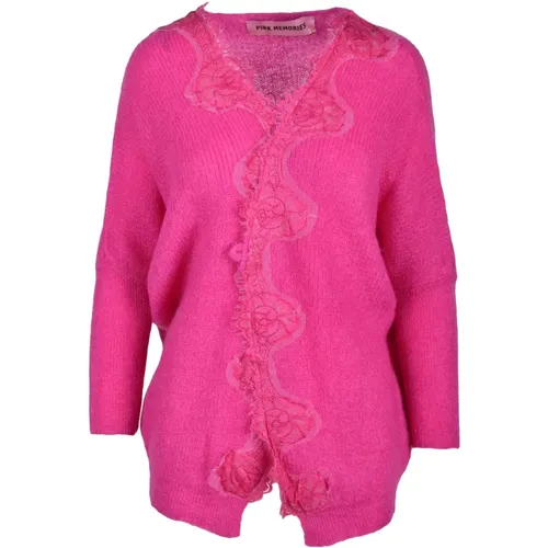 Memories - Knitwear > Cardigans - - Pink Memories - Modalova