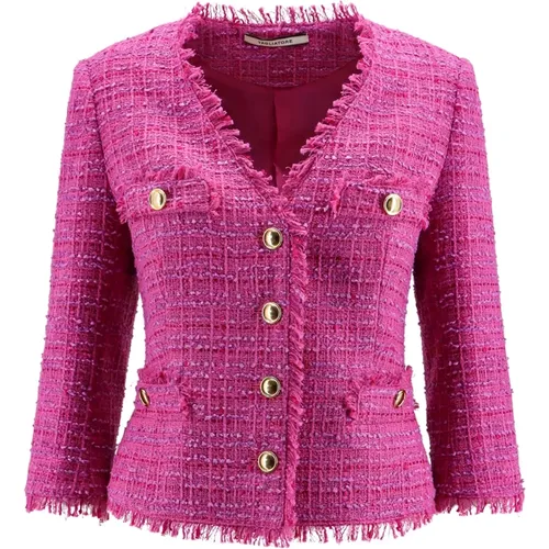 Jackets > Tweed Jackets - - Tagliatore - Modalova