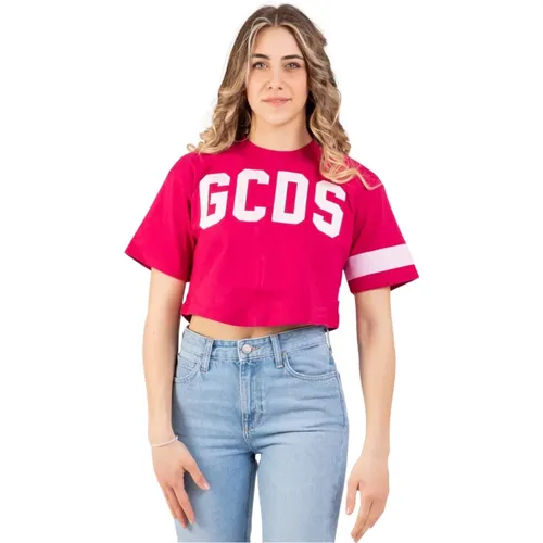 Gcds - Tops > T-Shirts - Red - Gcds - Modalova