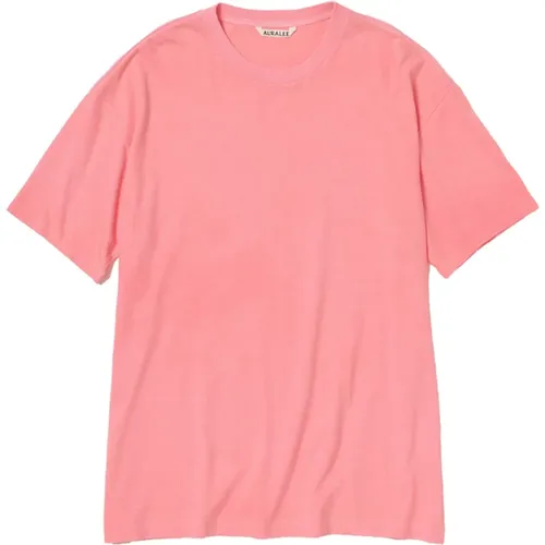Auralee - Tops > T-Shirts - Pink - Auralee - Modalova