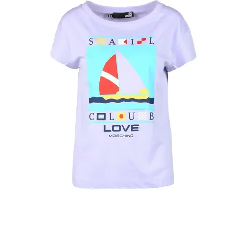 Tops > T-Shirts - - Love Moschino - Modalova