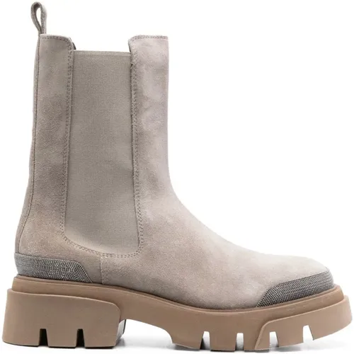 Shoes > Boots > Chelsea Boots - - BRUNELLO CUCINELLI - Modalova