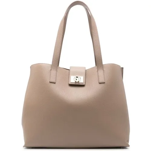 Furla - Bags > Tote Bags - Beige - Furla - Modalova