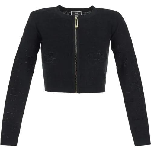 Knitwear > Cardigans - - Elisabetta Franchi - Modalova