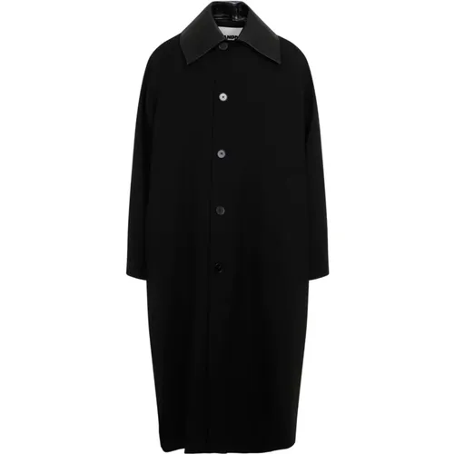 Coats > Single-Breasted Coats - - Jil Sander - Modalova