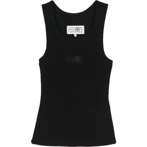 Tops > Sleeveless Tops - - MM6 Maison Margiela - Modalova