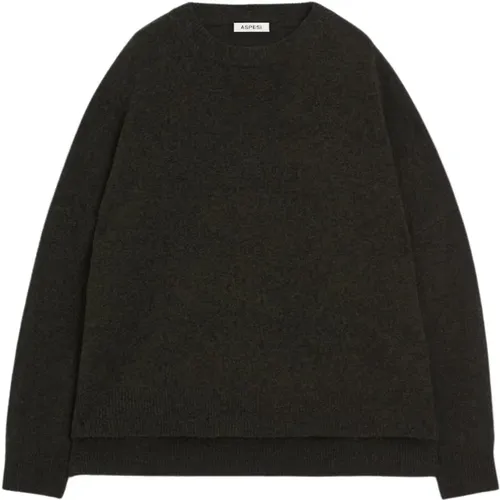 Knitwear > Round-neck Knitwear - - Aspesi - Modalova