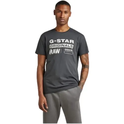 G-star - Tops > T-Shirts - Gray - G-Star - Modalova