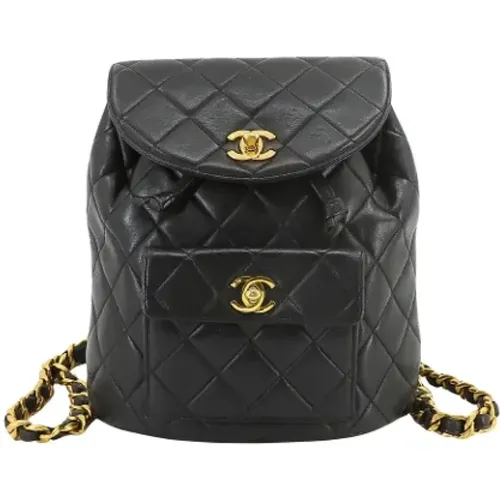 Pre-owned > Pre-owned Bags > Pre-owned Backpacks - - Chanel Vintage - Modalova