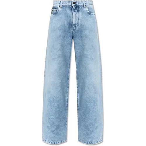 Jeans > Loose-fit Jeans - - Versace - Modalova