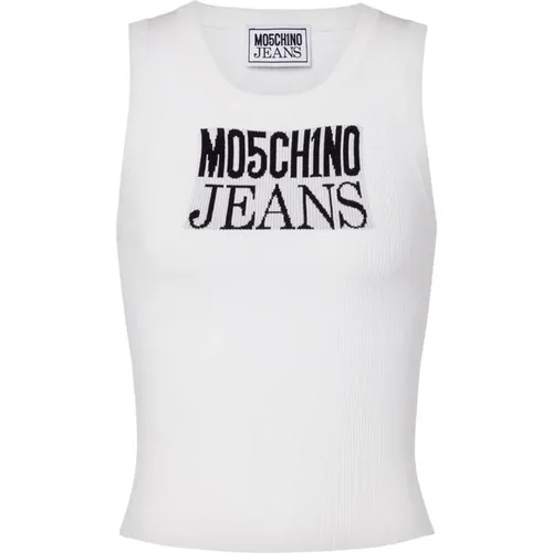 Tops > Sleeveless Tops - - Moschino - Modalova