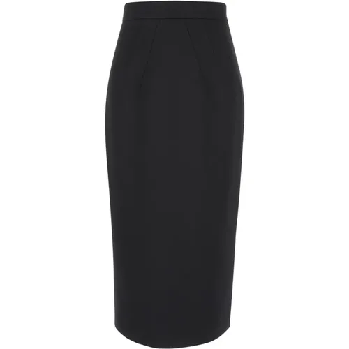 Skirts > Pencil Skirts - - Plain Units - Modalova