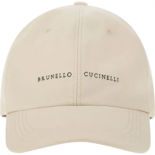 Accessories > Hats > Caps - - BRUNELLO CUCINELLI - Modalova