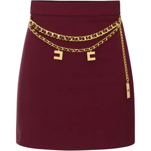 Skirts > Short Skirts - - Elisabetta Franchi - Modalova