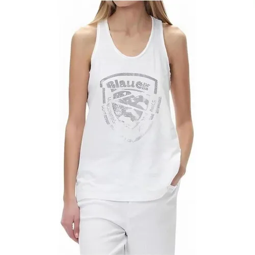 Tops > Sleeveless Tops - - Blauer - Modalova