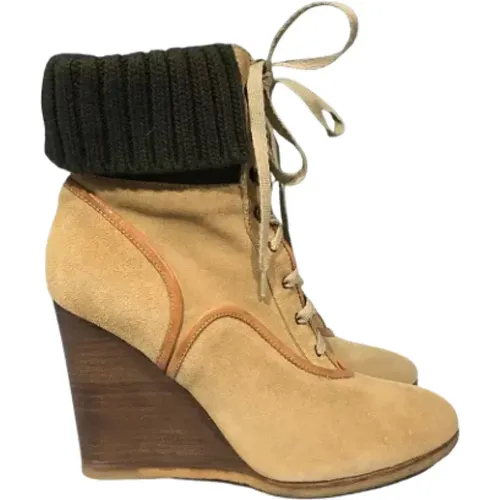 Pre-owned > Pre-owned Shoes > Pre-owned Boots - - Chloé Pre-owned - Modalova