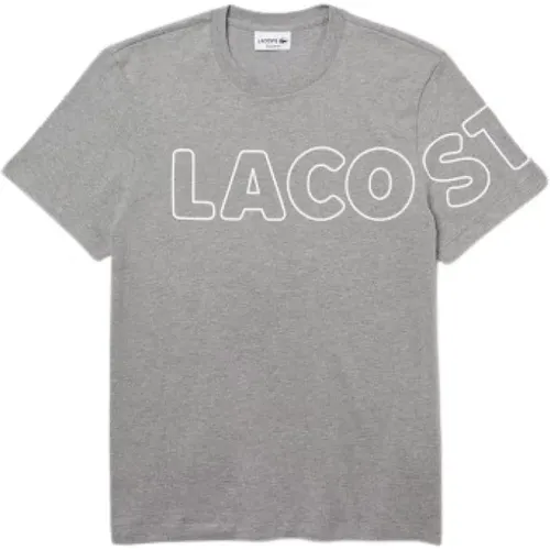 Lacoste - Tops > T-Shirts - Gray - Lacoste - Modalova