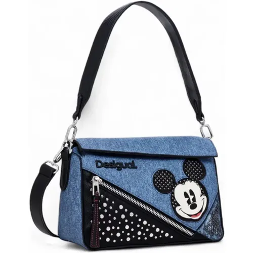 Desigual - Bags > Handbags - Blue - Desigual - Modalova