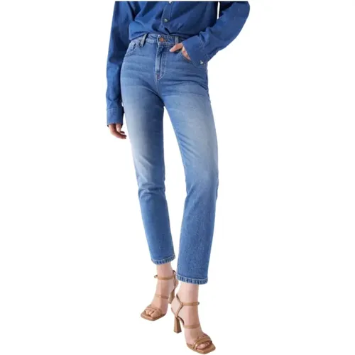 Jeans > Cropped Jeans - - Salsa - Modalova