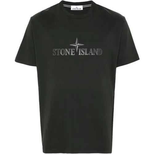 Tops > T-Shirts - - Stone Island - Modalova