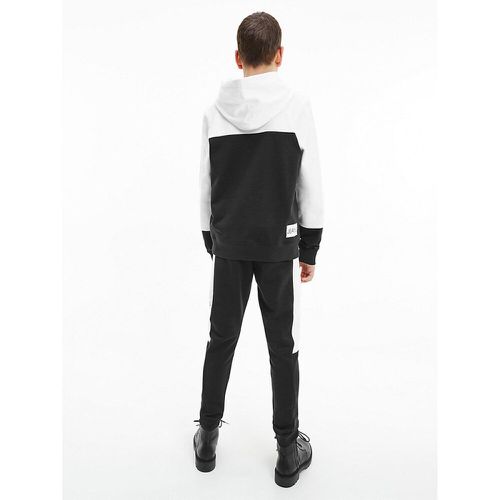 Two-tone tracksuit consisting of hooded sweatshirt and jogging Ckb00952_Beh - Calvin Klein Jeans - Modalova