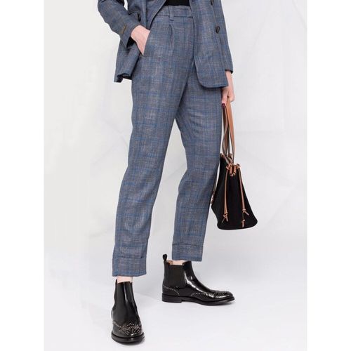High waisted tailored trousers - PESERICO - Modalova
