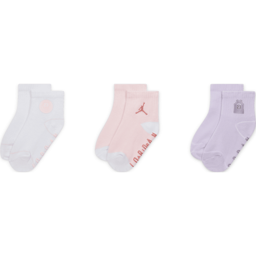 Chaussettes anti-dérapantes Icon Patches pour bébé (0 - 9 mois) (3 paires) - Jordan - Modalova