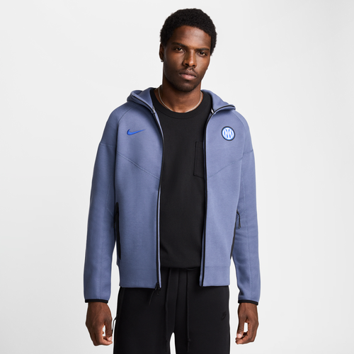 Sweat à capuche et zip Football Inter Milan Tech Fleece Windrunner - Nike - Modalova