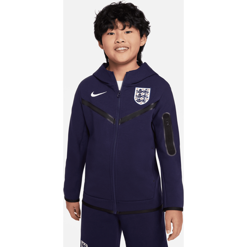 Sweat à capuche et zip  Football Angleterre Tech Fleece pour ado (garçon) - Nike - Modalova
