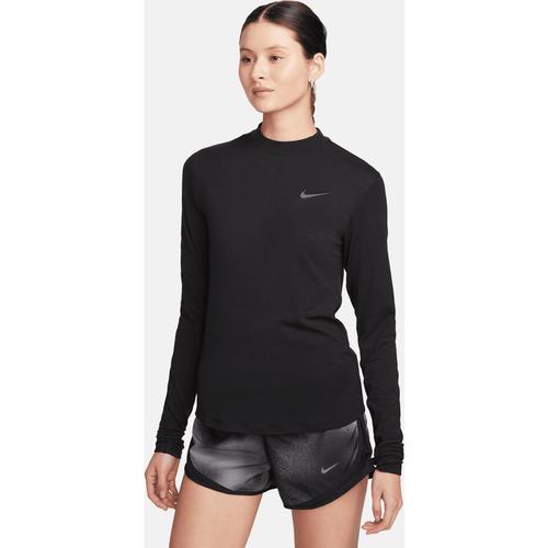 Haut de running à manches longues et col montant Dri-FIT Swift pour femme - Nike - Modalova