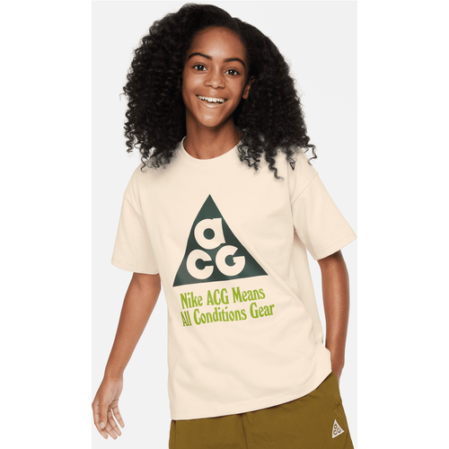 T-shirt Nike ACG pour ado - Marron - Nike - Modalova