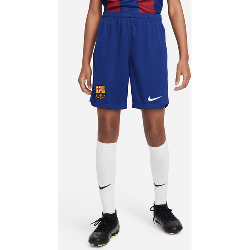 Short de foot Dri-FIT FC Barcelone 2023/24 Stadium Domicile pour ado - Nike - Modalova