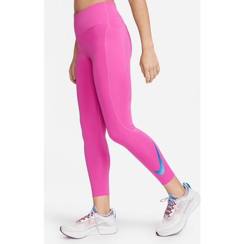 Legging de running 7/8 taille mi-haute avec poches Fast pour femme - Nike - Modalova