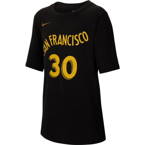 T-shirt NBA Stephen Curry Golden State Warriors City Edition pour ado (garçon) - Nike - Modalova