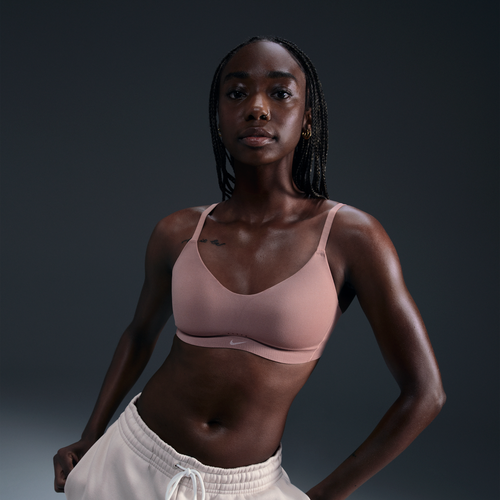 Brassière de sport rembourrée et convertible à maintien léger Alate Minimalist - Nike - Modalova