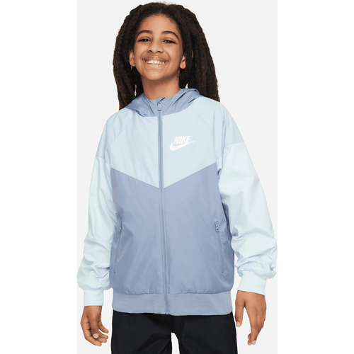 Veste à capuche ample tombant sur les hanches Sportswear Windrunner pour ado (garçons) - Nike - Modalova