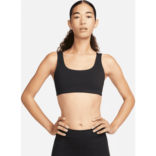 Brassière de sport à maintien léger avec doublure légère et encolure en U Alate All U - Nike - Modalova