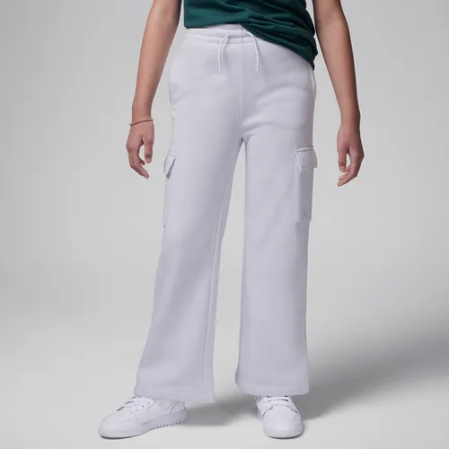 Pantalon cargo en tissu Fleece Y2K pour ado - Jordan - Modalova