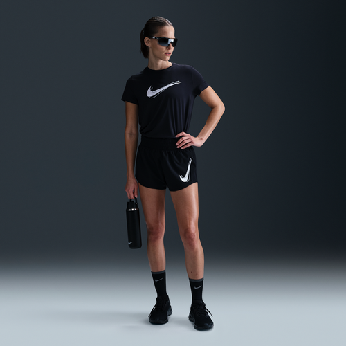 Short de running taille mi-haute avec sous-short intégré Dri-FIT One - Nike - Modalova