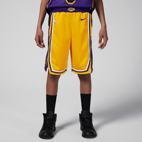 Short NBA Swingman Los Angeles Lakers 2023/24 Icon Edition pour ado (garçon) - Nike - Modalova
