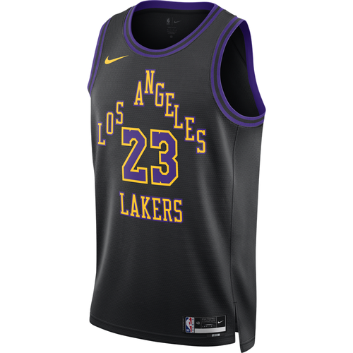 Maillot Dri-FIT NBA Swingman Lebron James Los Angeles Lakers City Edition 2023/24 - Nike - Modalova