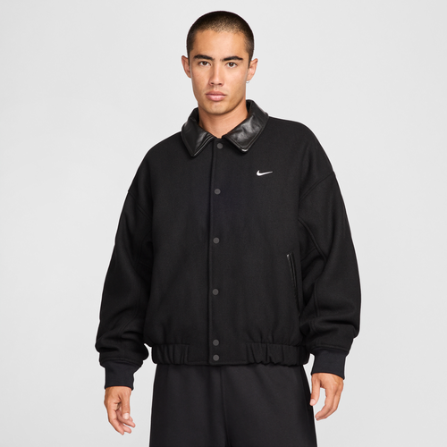 Veste universitaire en laine Solo Swoosh - Nike - Modalova