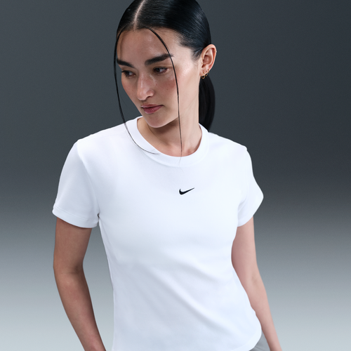 T-shirt à manches courtes côtelé et ajusté Sportswear - Nike - Modalova