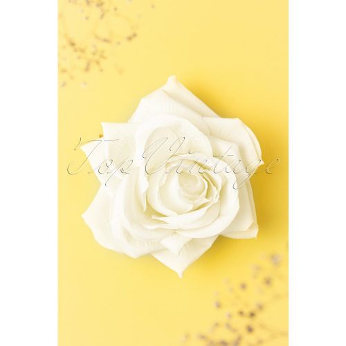 Scented Love Flower Hair Clip Années 50 en - Banned Retro - Modalova