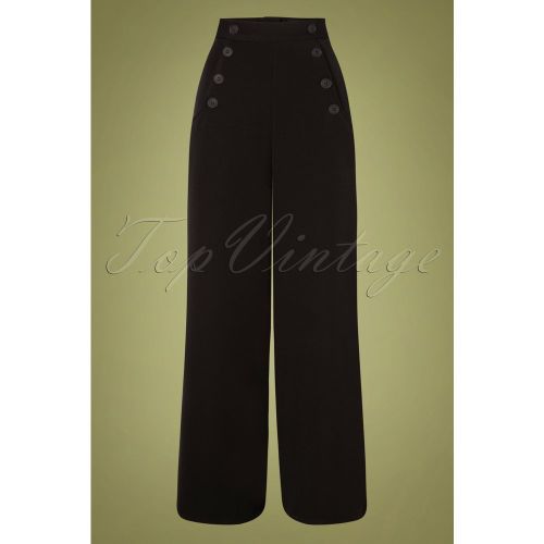 Pantalon Évasé Carlie Années 40 en - bunny - Modalova