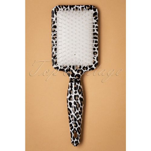 Rectangular Paddle Hair Brush en léopard - The Vintage Cosmetic Company - Modalova