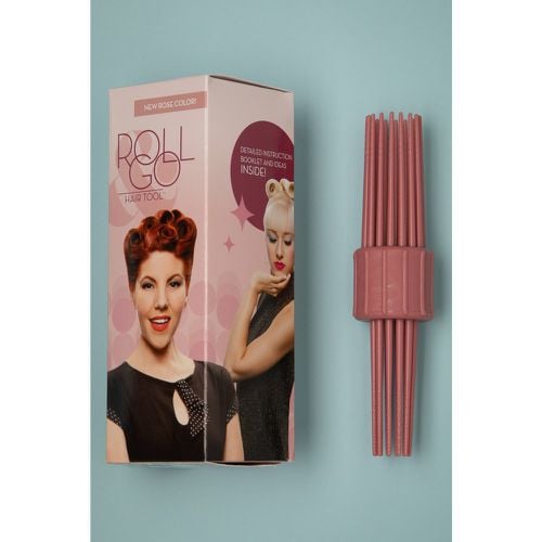 Vintage Hairstyling: RollGo Pin Curl Hair Tool Set en - lauren rennells - Modalova