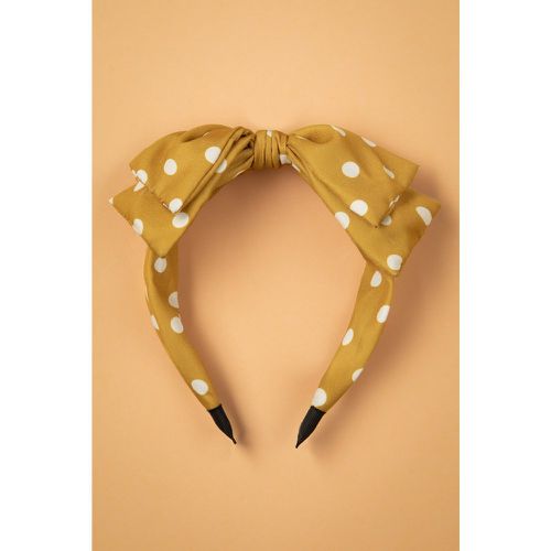 Magdalen Hairband en Moutarde - Banned Retro - Modalova