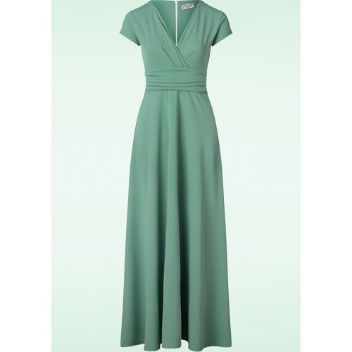 Rinda Maxi Dress en Vert Sauge - vintage chic for topvintage - Modalova